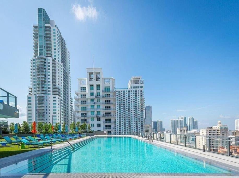 Apartament Luxury 2Br Corner Apt Downtown Mia Miami Zewnętrze zdjęcie